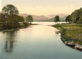 Cumbria Ullswater River Eamont from Pooley bridge Vintage A4 Photo Print