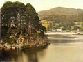 Cumbria Windermere Brathay Rock Vintage A4 Photo Print