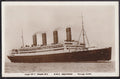 Cunard Liner Rms Aquitania Vintage A4 Photo Print