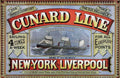 Cunard Sailing Ship Vintage Retro Advert Poster A4 Photo Print
