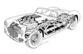Cunningham C2R 1951 cutaway A4 Photo Print