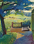 Cuno Amiet garden overlooking oschwand 1938 Art A4 Photo Print