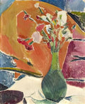 Cuno Amiet nelken auf orange 1916 Art A4 Photo Print