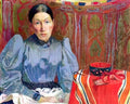 Cuno Amiet portrait of emilie amiet baer 1894 Art A4 Photo Print UK