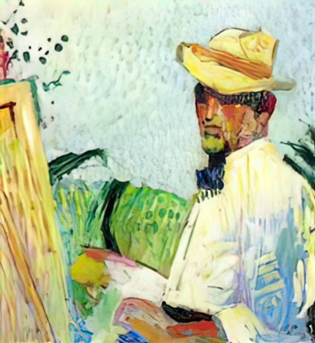 Cuno Amiet self portrait 1921 Art A4 Photo Print