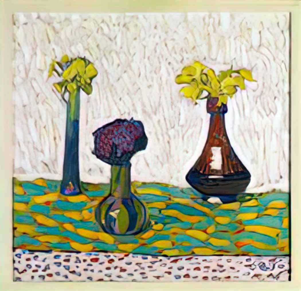 Cuno Amiet stillleben mit drei vasen 1906 Art A4 Photo Print UK