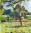 Cuno Amiet summer 1931 Art A4 Photo Print