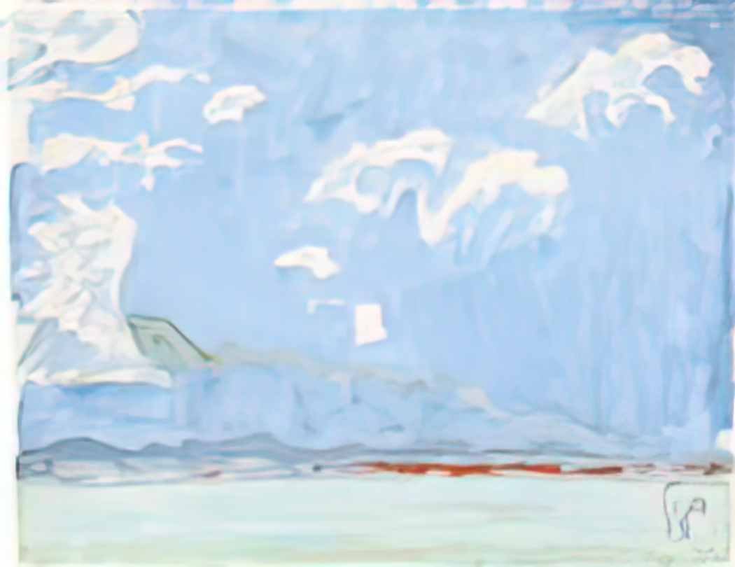 Cuno Amiet thunersee 1931 Art A4 Photo Print