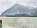 Cuno Amiet thunersee mit niesen 1931 Art A4 Photo Print