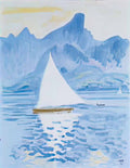 Cuno Amiet thunersee mit stockhornkette 1924 Art A4 Photo Print UK