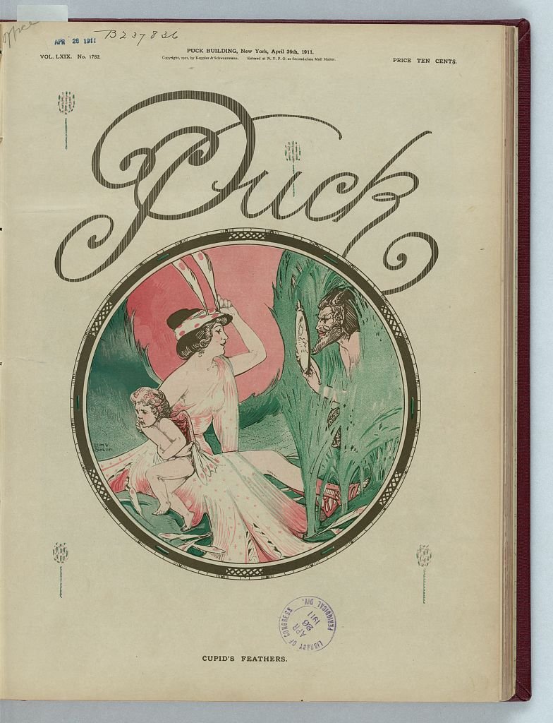Cupid's feathers PUCK A4 Photo Print