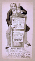 Cure Blues Opera Vintage Retro Advert Poster A4 Photo Print