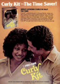 Curly Kit Time Vintage Retro Advert Ads A4 Photo Print