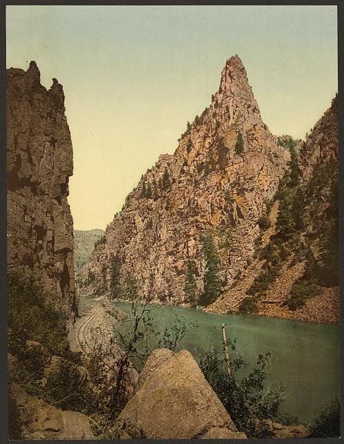 Curricanti Needle Vintage A4 Photo Print