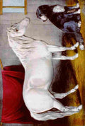 Currier & Ives My Pony & dog c1856 1907 A4 Photo Print