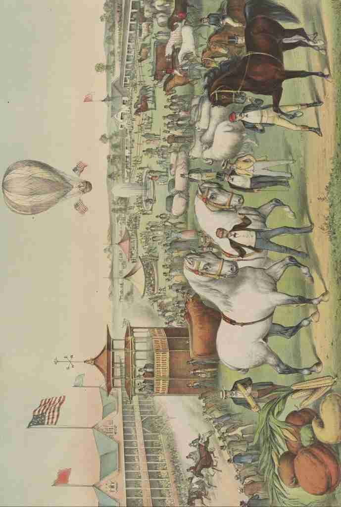 Currier & Ives Print 1894 Great fair on a grand scale A4 Photo Print