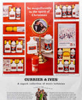 Curryer Ives Collection Vintage Retro Advert Poster A4 Photo Print