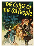 Curse Of Cat People Vintage Retro Advert Poster A4 Photo Print