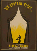 Curtain Rises Plays Vintage Retro Advert Poster A4 Photo Print