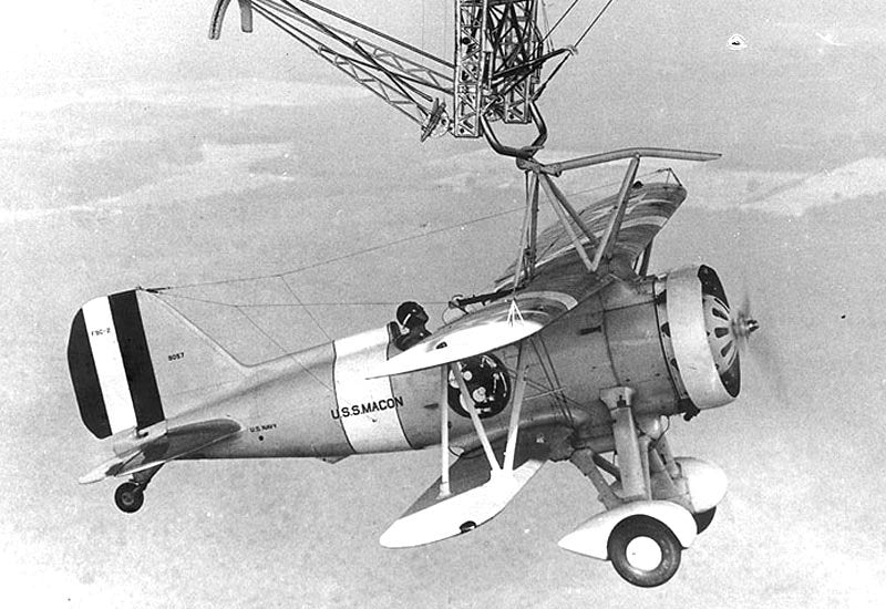 Curtiss F9c Sparrowhawk Parasite Fighter United States 7 Military A4 Photo Print