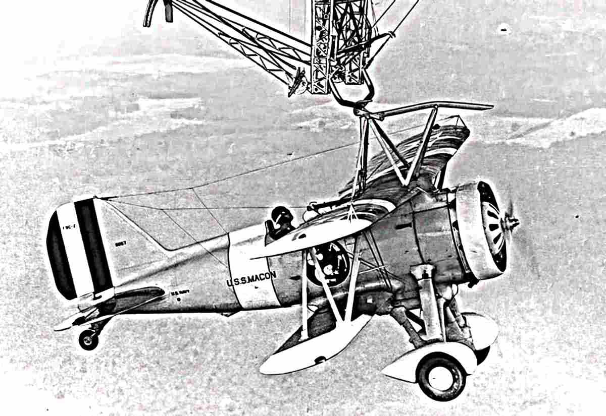 Curtiss F9c Sparrowhawk Parasite Fighter United States 7 (2) Military A4 Photo Print