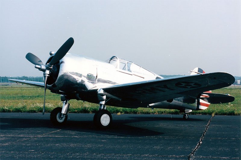 Curtiss P36 Hawk 3 Military A4 Photo Print
