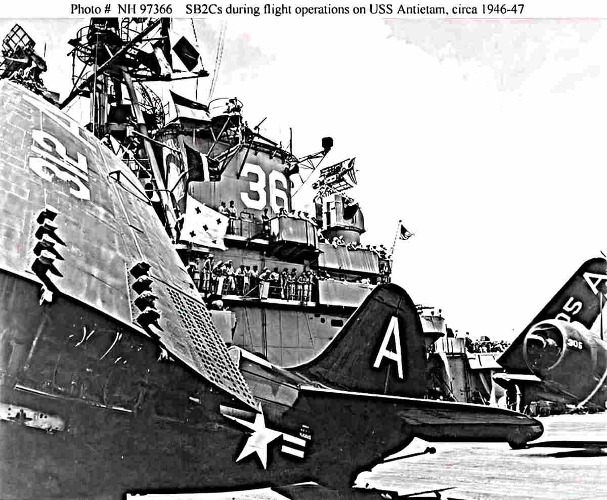 Curtiss Sb2c Helldiver 10 (2) Military A4 Photo Print