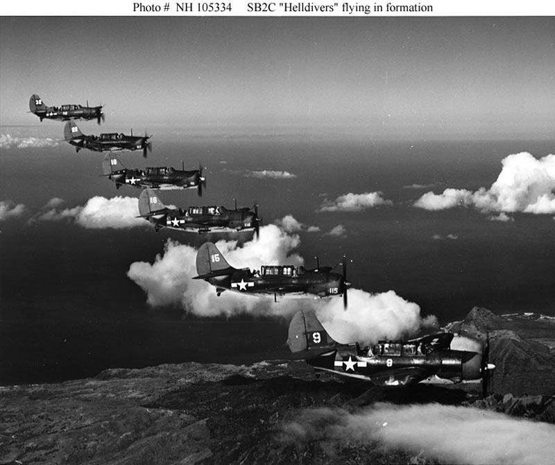 Curtiss Sb2c Helldiver 4 Military A4 Photo Print