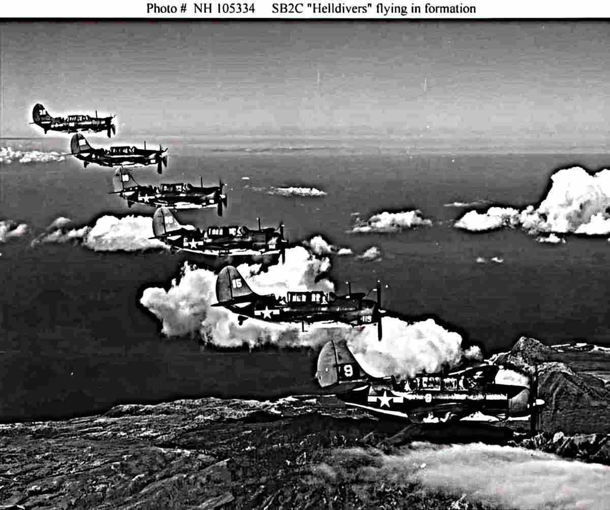 Curtiss Sb2c Helldiver 4 (2) Military A4 Photo Print