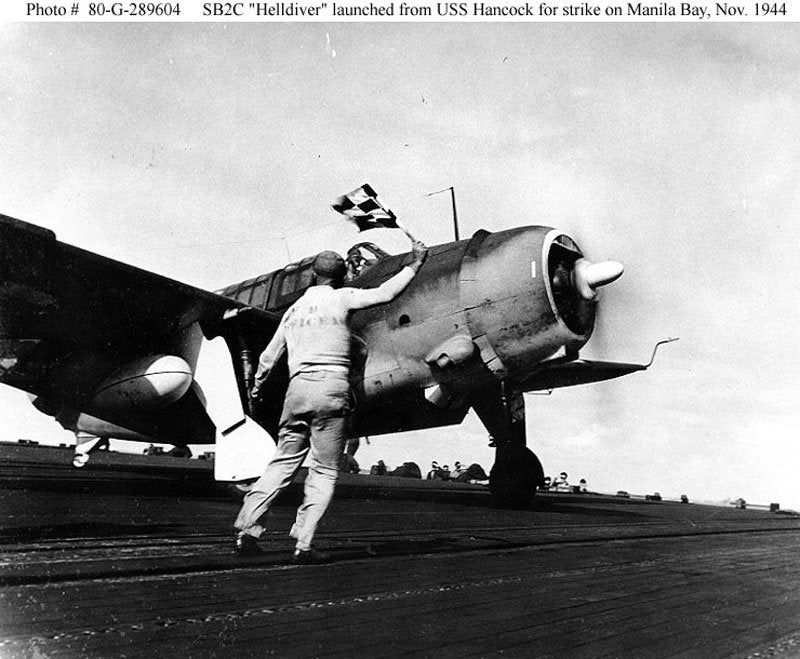 Curtiss Sb2c Helldiver 7 Military A4 Photo Print