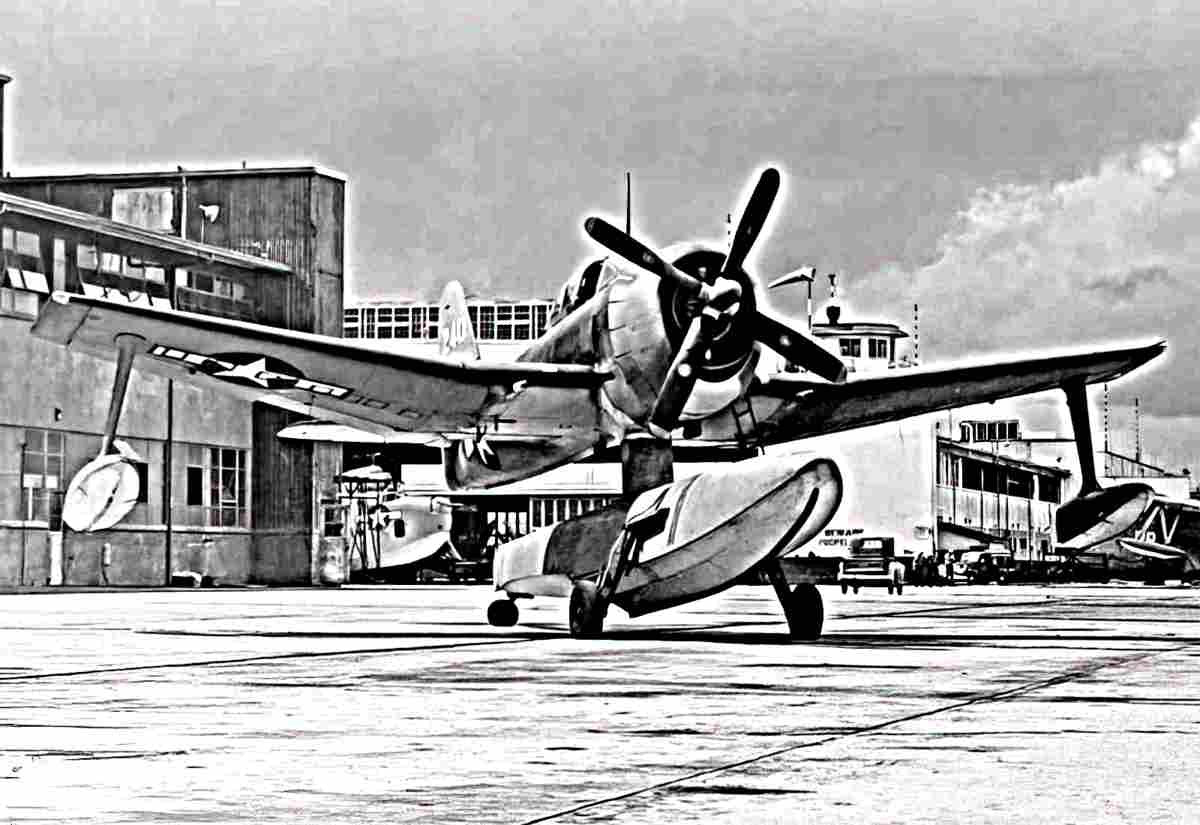 Curtiss Sc Seahawk Floatplane Aircraft (2) Military A4 Photo Print