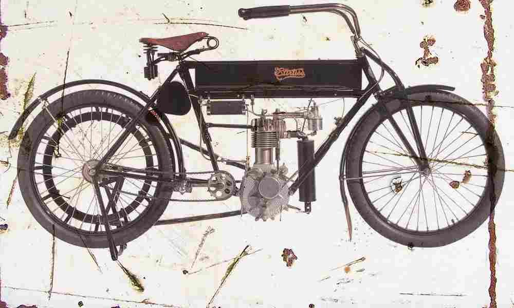 Curtiss Single 1908 Aged Vintage A4 Photo Print