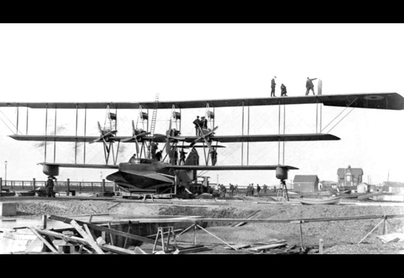 Curtiss Wanamaker Maritime Triplane Aircraft United States Military A4 Photo Print