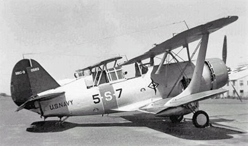 Curtiss Wright Sbc Helldiver 2 Military A4 Photo Print
