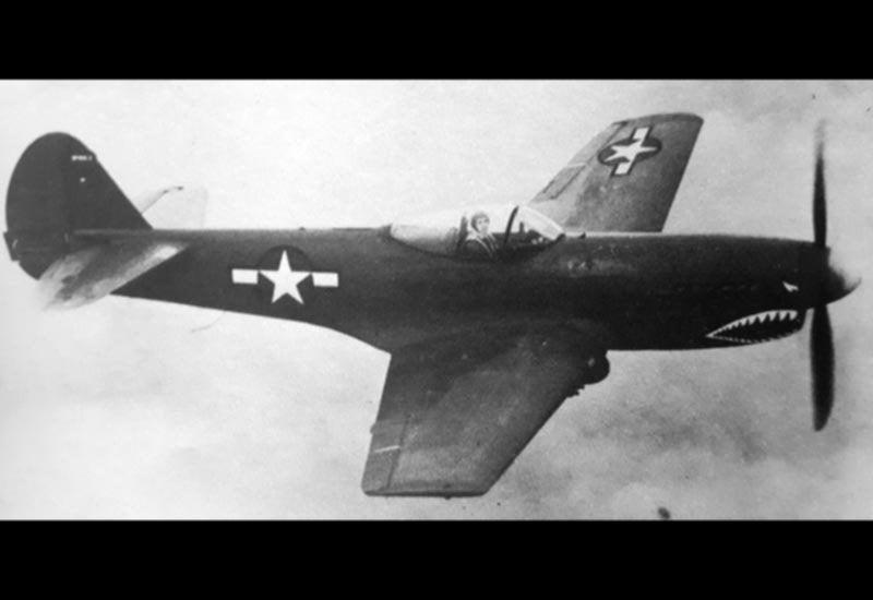 Curtiss Xp40q Warhawk Fighter Prototype United States Military A4 Photo Print