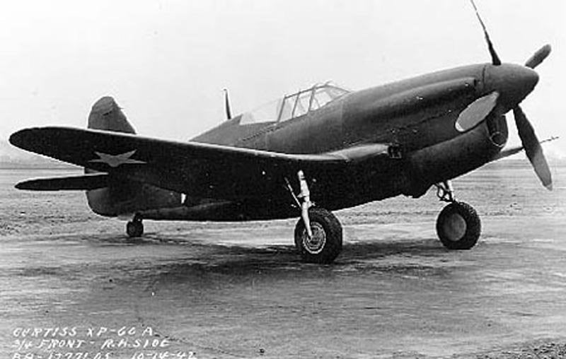 Curtiss Xp60 Fighter Prototype Military A4 Photo Print