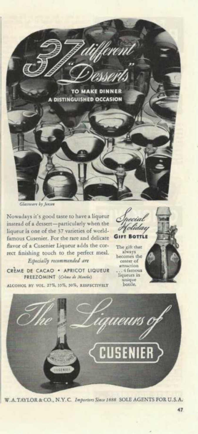 Cusenier Liqueurs Desserts Vintage Retro Advert Ads A4 Photo Print