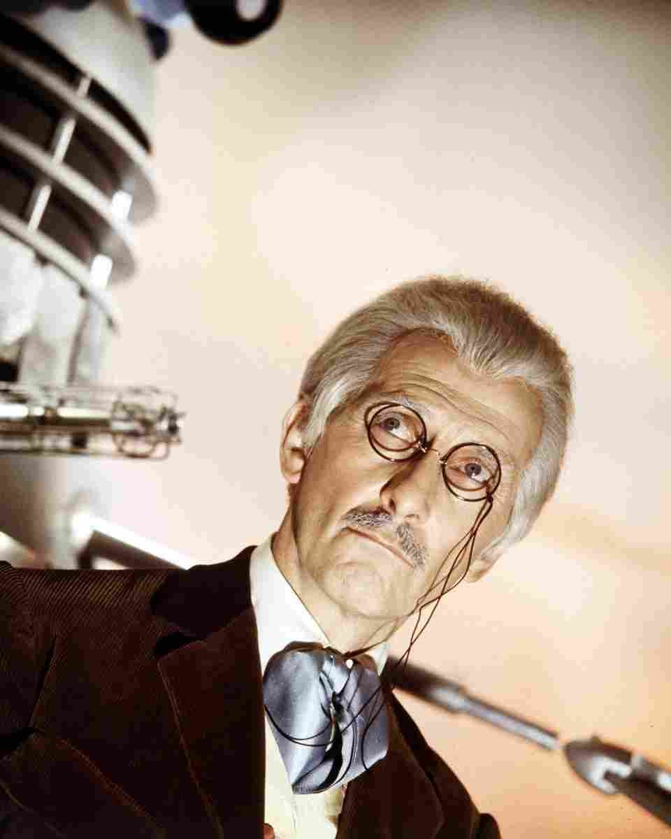 Cushing Peter Daleks Invasion Earth 2150 AD 1 film star poster A4 Photo Print