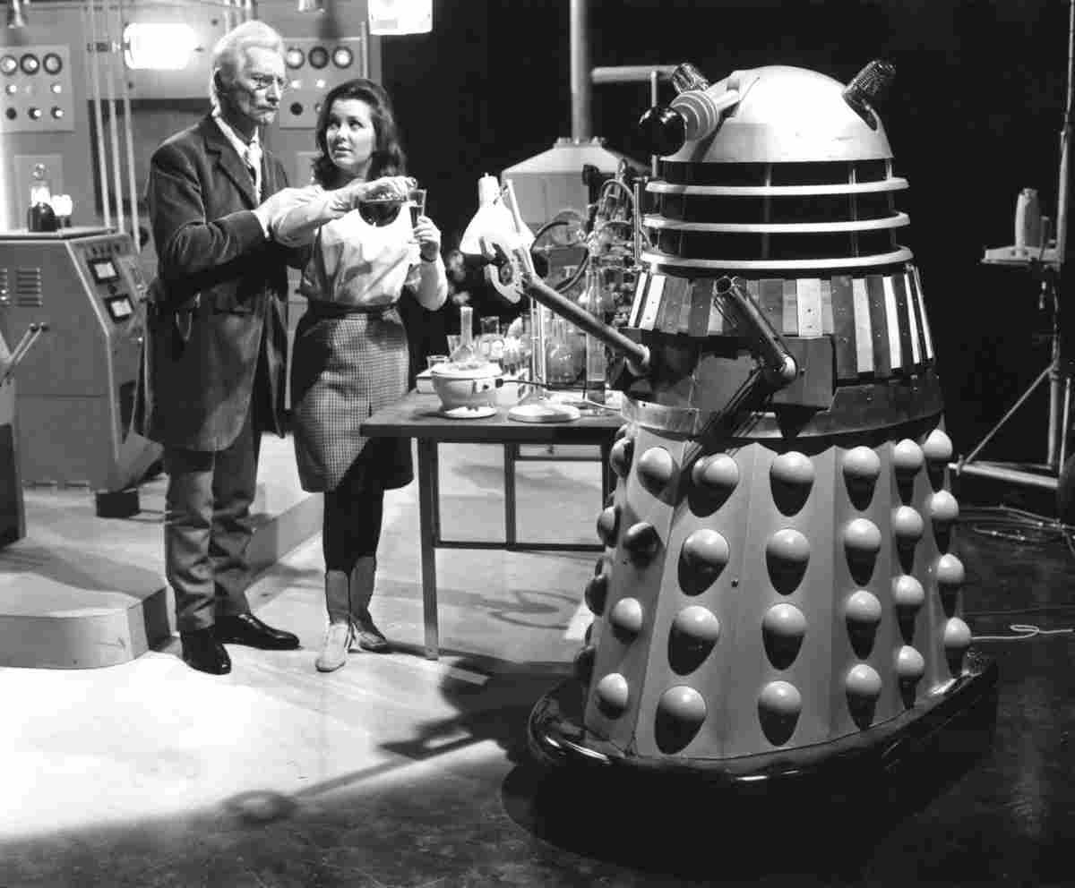 Cushing Peter Daleks Invasion Earth 2150 AD 2 film star poster A4 Photo Print