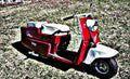 Cushman Pacemaker motorbike A4 Photo Print