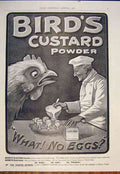 Custard Birds No Eggs 190Os advert A4 Photo Print