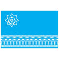 Custom Azerbaijan Flag N3118 A4 Photo Print