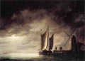 Cuyp Aelbert 44Moonlight A4 Photo Print