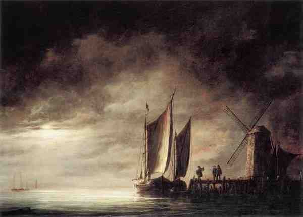 Cuyp Aelbert 44Moonlight A4 Photo Print