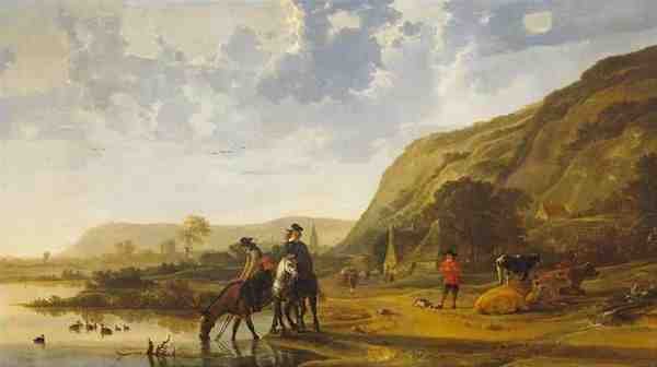 Cuyp Aelbert 55River A4 Photo Print