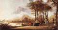 Cuyp Aelbert River Landscape A4 Photo Print