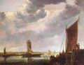 Cuyp Aelbert The Ferry Boat A4 Photo Print