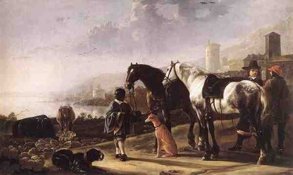 Cuyp Aelbert The Negro Page A4 Photo Print
