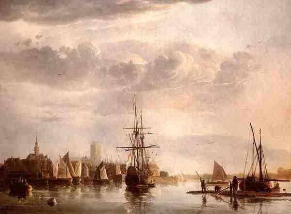Cuyp Aelbert View Of Dordrecht A4 Photo Print