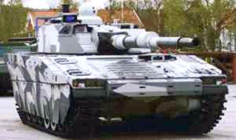 Cv90120t Light Tank Military A4 Photo Print
